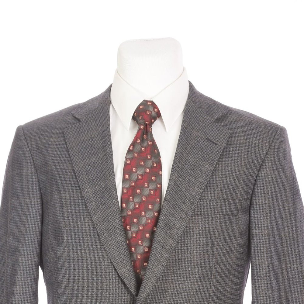 Brooks Brothers Madison Houndstooth Full Canvas Sport Coat